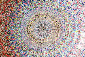 Dome of Nasir al-Mulk mosque, Shiraz