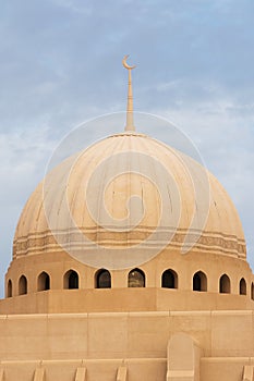 Dome of the new Mosque of Nizwa Oman