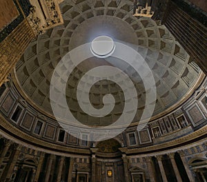 Dome and Oculus in the Pantheon