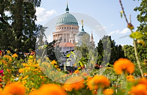 Dome and old town hall in Potsdam