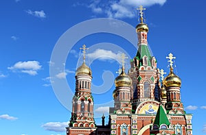 The dome of the Orthodox Church in Russia