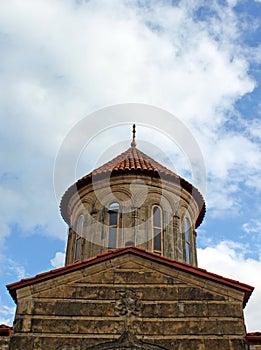 Dome of orthodox monastery Gelati