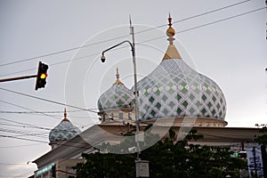 the dome of the Pancasila mosque, South Kalimantan photo