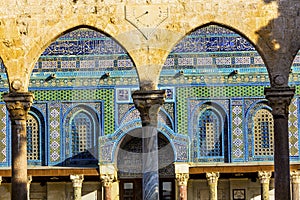 Dome of the Rock Islamic Mosque Temple Mount Jerusalem Israel