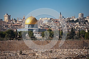 Dome of the rock in Jerusalem