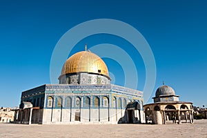 Dome of the Rock in Jerusalem, Israel.