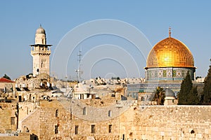Dome on the Rock mosque.