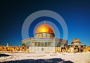 Dome of the Rock mosque in Jerusalem