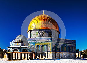 Dome of the Rock mosque in Jerusalem