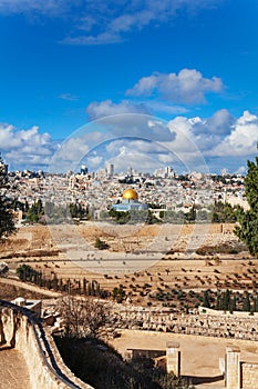 Dome of the Rock in old city, Jerusalem, Israel