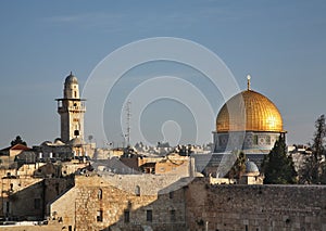 Dome of the Rock - Qubbat Al-Sakhrah in Jerusalem. Israel