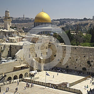 Dome of the Rock and Western Wall