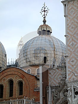 Dome, Saint Marks Basilica, Cathedral, Venice, Italy