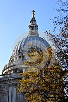 Dome of a SaintÃÂ´s Paul cathedral in London