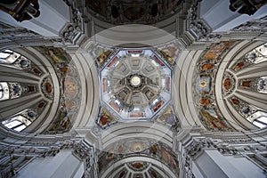 The dome of the Salzburg Cathedral