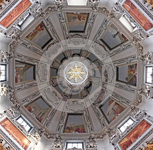 Dome in Salzburg cathedral photo