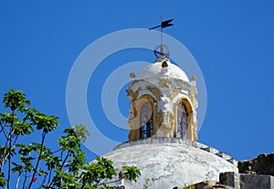 Dome of the San Francisco church in Tavira, Algarve - Portugal