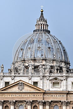 The dome of the San Pietro basilica, Vatican