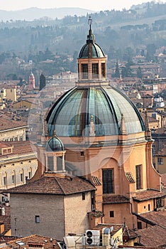 Dome of the Sanctuary of Santa Maria della Vita - Bologna Italy