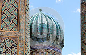 Dome of Sher-Dor Madrasah photo