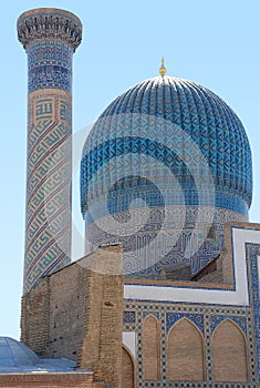 Dome of the Sher-Dor in Samarkand