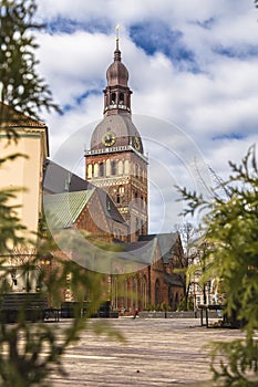 Dome Square with Riga Cathedral