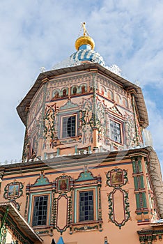 dome of St. Peter and Paul cathedral in Kazan, Republic of Tatarstan, Russia