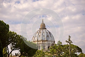 The Dome of St Peter's Basilica
