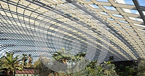 Dome Structure enclosing the Garden By The Bay