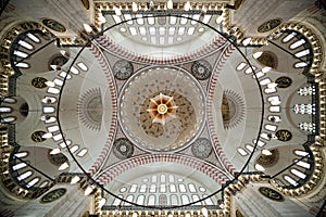 Dome at Suleymaniye Mosque photo