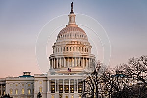 Dome of United States Capitol Building - Washington, DC, USA