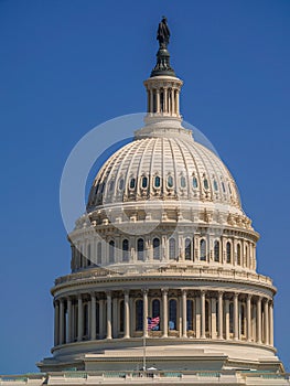 Dome of the US Capitol Building in Washington D.C. - USA