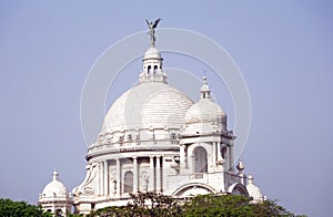 The dome of Victoria Memorial, Kolkata