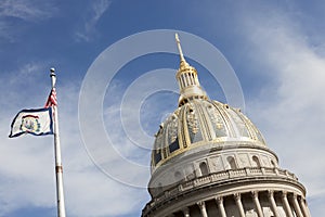 Dome of West Virginia State Capitol Building