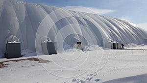 Dome in the winter