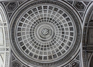 Domed Ceiling of the PanthÃ©on, Paris