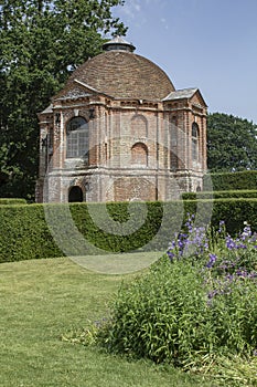 The domed roof of a 16th Century Tudor Summer Houset The Vyne Ha