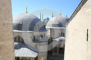 Domed roofs on historic mosques