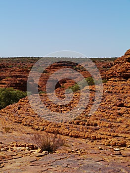 Domes of the Australian Kings Canyon