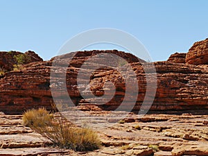 Domes of the Australian Kings Canyon