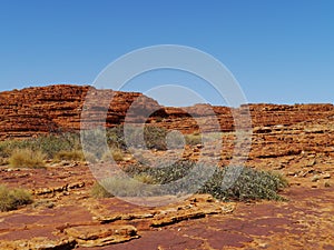 Domes of the Australian Kings Canyon