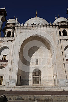 Domes, Bini-ka Maqbaba Mausoleum, Aurangabad, Maharashtra, India