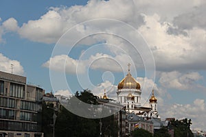 Domes of the Cathedral of Christ the Saviour