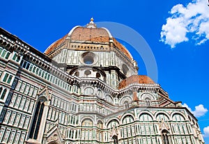 Domes of Cathedral Santa Maria del Fiore, Florence, Italy