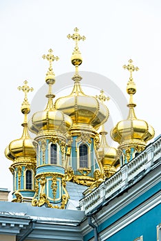 Domes Catherine Palace, St. Petersburg