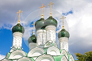 Domes of Church of Blessed Michael and Theodore