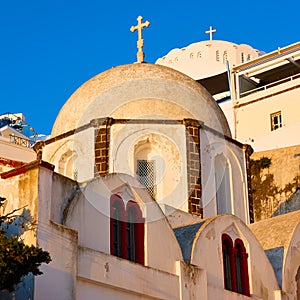 Domes of greek churches
