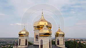 Domes of the Kazan Cathedral in Stavropol