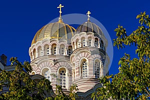 Domes Nativity of Christ Cathedral, Riga, Latvia