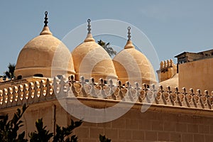 Domes of an old Alexandria mosque